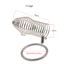 Load image into Gallery viewer, Stainless Steel Penis Cage