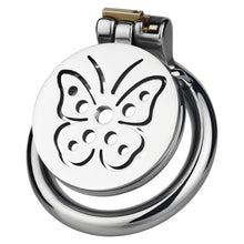 Load image into Gallery viewer, Steel Butterfly Flat Chastity Lock - 1