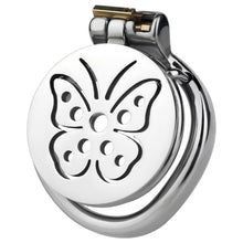 Load image into Gallery viewer, Steel Butterfly Flat Chastity Lock - 2