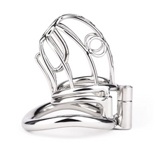 Load image into Gallery viewer, Steel Chastity Device with PA -3