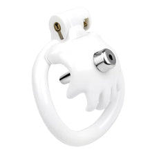 Load image into Gallery viewer, The Hand of Desire Holding Chastity Cage - white