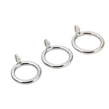 Load image into Gallery viewer, The Press-Type Metal Chastity Cage