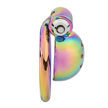 Load image into Gallery viewer, The Press-Type Metal Chastity Cage