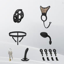 Charger l'image dans la galerie, Upgrade Cobra Chastity Cage With Underwear And Plug