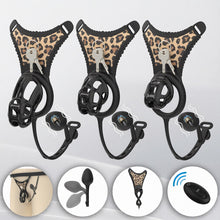 Charger l'image dans la galerie, Upgrade Cobra Chastity Cage With Underwear And Plug