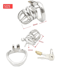 Load image into Gallery viewer, Jade Male Chastity Device 1.77 inches and 2.28 inches long