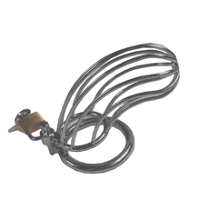 Load image into Gallery viewer, Alyssa Metal Chastity Device 5.51 inches long
