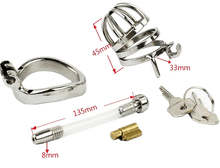 Load image into Gallery viewer, Jade Male Chastity Device 1.77 inches and 2.28 inches long