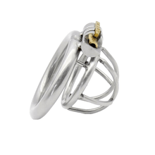 Load image into Gallery viewer, Valentina Male Chastity Device 1.10 inches, 1.58 inches, and 2.04 inches long