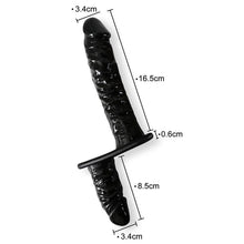 Lade das Bild in den Galerie-Viewer, Doppelseitiges vibrierendes Strap-On-Set BDSM