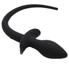 Load image into Gallery viewer, Classic Silicone Dog Tail Butt Plug 11 Inches Long