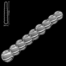 Load image into Gallery viewer, Transparent 3 Piece Pyrex Glass Plug Set