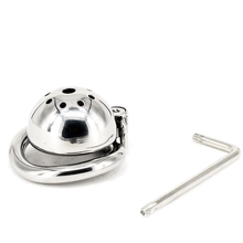 Load image into Gallery viewer, Elena Metal Chastity Device 0.98 inch long