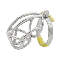 Load image into Gallery viewer, Madelyn Metal Chastity Device 2.76 inches long