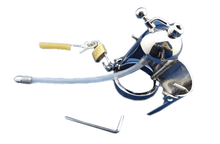 Lade das Bild in den Galerie-Viewer, Madeline Keuschheitsgürtel aus Metall, 2,36 Zoll lang