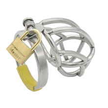Load image into Gallery viewer, Madelyn Metal Chastity Device 2.76 inches long
