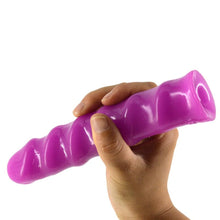 Lade das Bild in den Galerie-Viewer, Erotischer flexibler Korkenzieher-Dildo BDSM