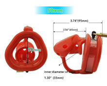 Charger l'image dans la galerie, Cage de chasteté Scarlett de 2,56 pouces de long