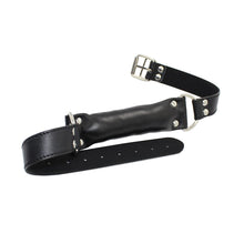 Charger l'image dans la galerie, Bâillon BDSM en cuir souple avec mors BDSM