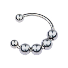 Load image into Gallery viewer, Beaded Stainless Glans Ring BDSM