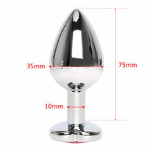 Load image into Gallery viewer, Stainless Steel Butt Plug, gallery view 3