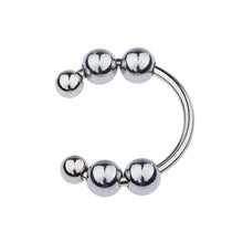 Load image into Gallery viewer, Beaded Stainless Glans Ring BDSM
