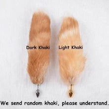 Charger l'image dans la galerie, Plug anal élégant en forme de queue de renard de 19 pouces de long BDSM