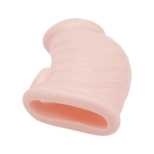 Load image into Gallery viewer, Nevaeh Fully Covered Silicone Chastity Cage 3.54 inches long