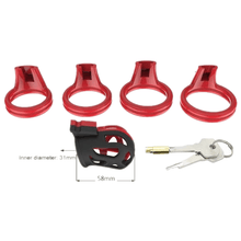 Lade das Bild in den Galerie-Viewer, Sadie Cock Cage aus Kunststoff, 2,28 Zoll lang