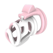 Lade das Bild in den Galerie-Viewer, Ivy Zweifarbiger Peniskäfig aus Kunststoff, 2,28 Zoll lang