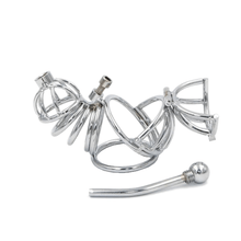 Load image into Gallery viewer, Brielle Metal Chastity Device 3.94 inches long