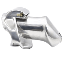 Load image into Gallery viewer, Sophie Metal Chastity Device 3.82 inches long