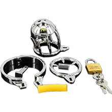 Load image into Gallery viewer, Delilah Metal Chastity Cage 1.96 Inches Long