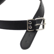 Charger l'image dans la galerie, Bâillon BDSM en cuir souple avec mors BDSM