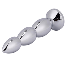 Load image into Gallery viewer, Beaded G-Spot Finder Jeweled Butt Plug