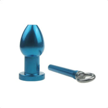 Load image into Gallery viewer, Hollow Inner Tube Metal Butt Plug 4.45 Inches Long