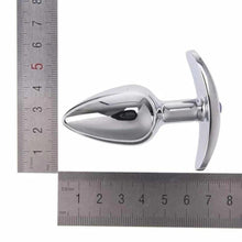 Load image into Gallery viewer, Beginner Jeweled Butt Plug with Removable Base BDSM