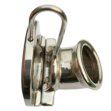 Lade das Bild in den Galerie-Viewer, Haselnussbrauner Peniskäfig mit offenem Vorderende