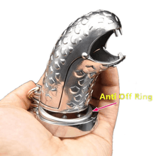 Lade das Bild in den Galerie-Viewer, Stella Snake Cock Cage 3,35 Zoll lang