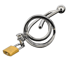 Load image into Gallery viewer, Ruby Chastity Cage 2.56 inches long