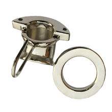 Lade das Bild in den Galerie-Viewer, Haselnussbrauner Peniskäfig mit offenem Vorderende