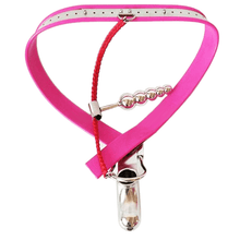 Load image into Gallery viewer, Morgan Y-shaped Chastity Belt 23 inches to 43 inches Waistline