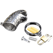 Lade das Bild in den Galerie-Viewer, Stella Snake Cock Cage 3,35 Zoll lang