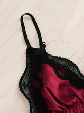 Load image into Gallery viewer, Sissy lingerie three-point sexy lace bra panty set, gallery view 4
