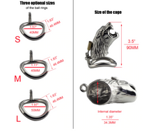 Load image into Gallery viewer, Luna Cock Cage 3.54 inches long