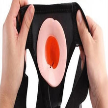 Lade das Bild in den Galerie-Viewer, Realistischer hohler Strap-on-Vibrator