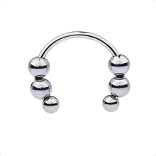 Load image into Gallery viewer, Beaded Stainless Glans Ring BDSM