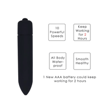 Load image into Gallery viewer, Purple Jeweled Butt Plug With Vibrator BDSM