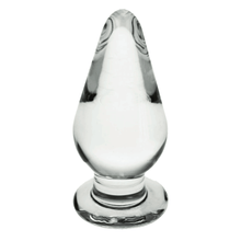 Load image into Gallery viewer, Crystal Glass Butt Plug 4.21 Inches Long