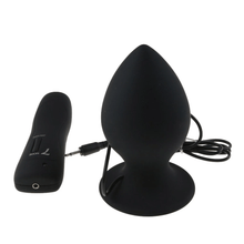 Lade das Bild in den Galerie-Viewer, Supergroßer vibrierender Analplug BDSM